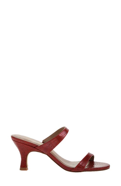 Shop Chinese Laundry Yamila Slide Sandal In Red