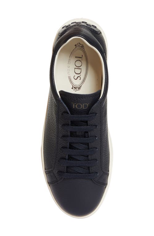 Shop Tod's Low Top Sneaker In Blue