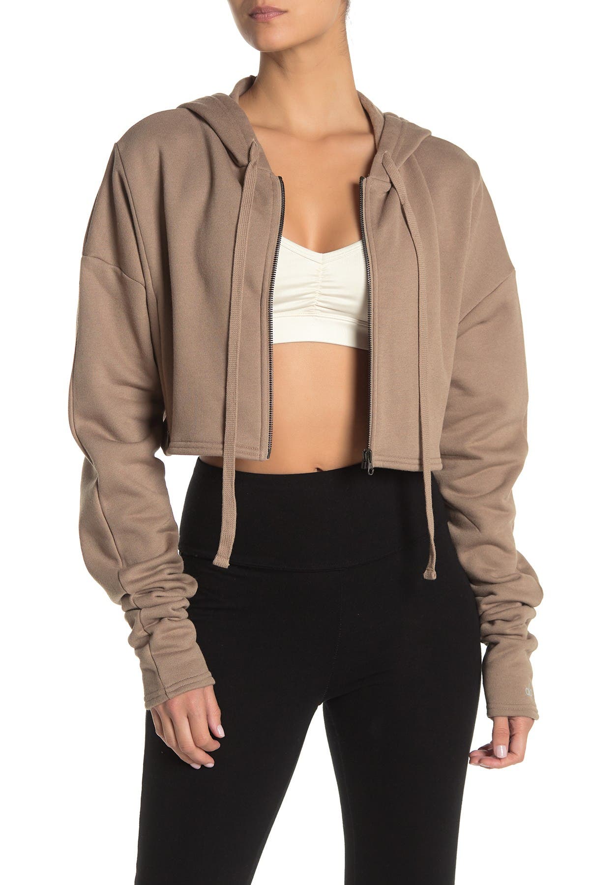 extreme crop sweatshirt