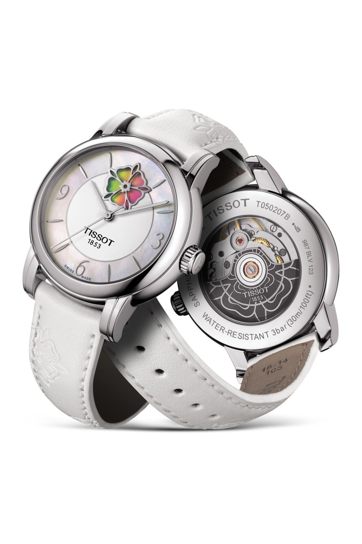 tissot flower watch