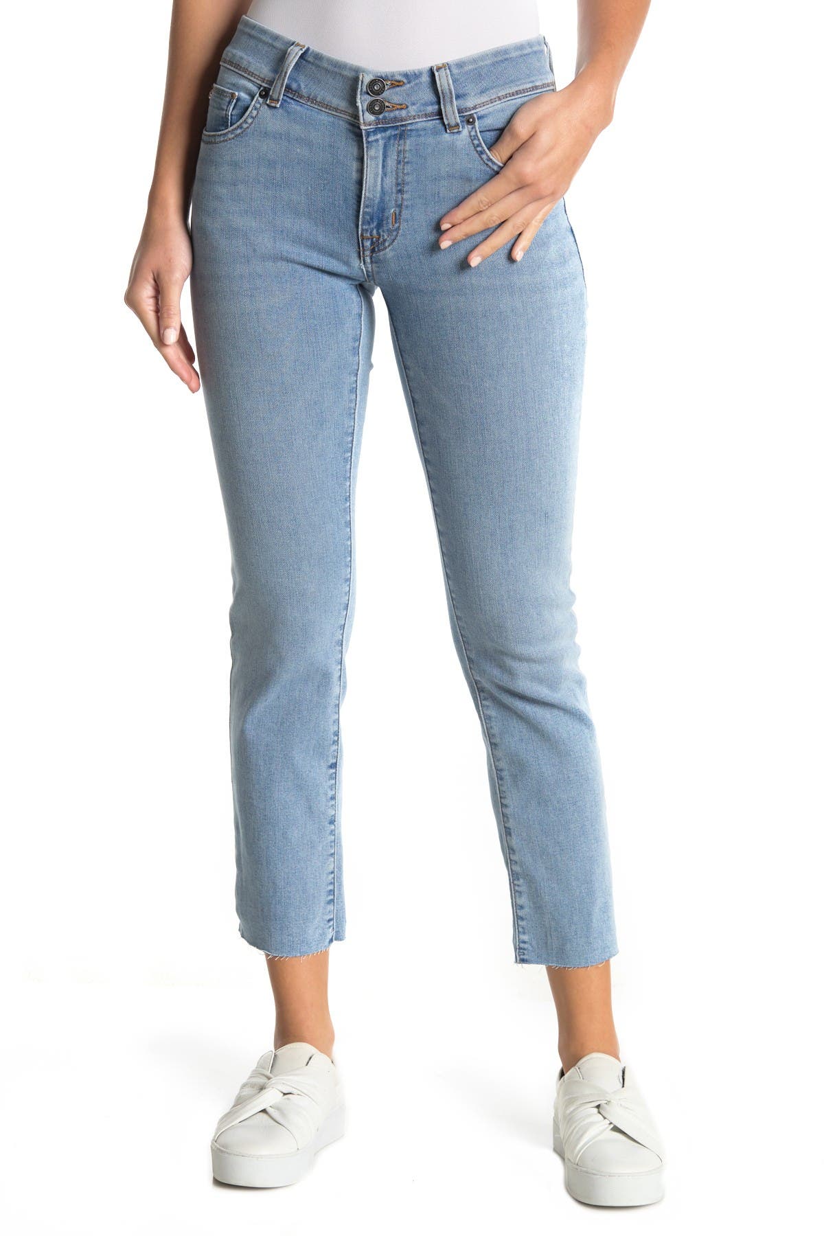 hudson straight leg jeans