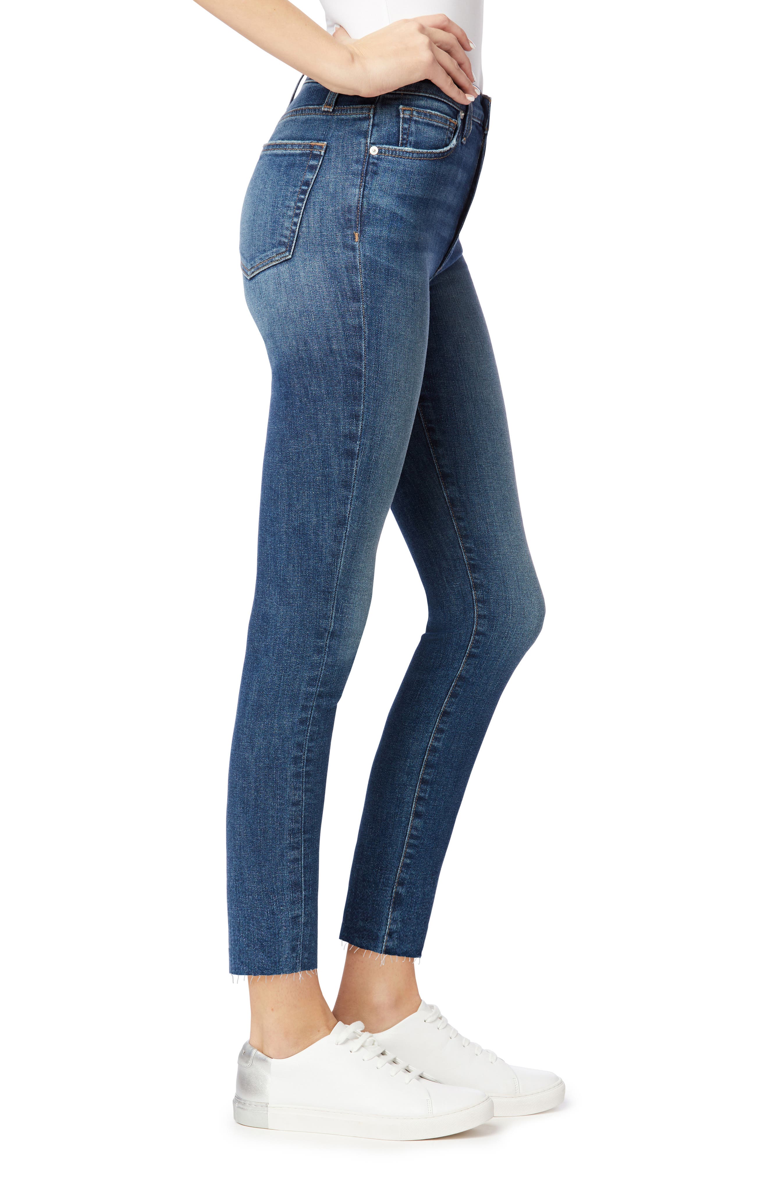JOES High Rise Straight Ankle Jeans 