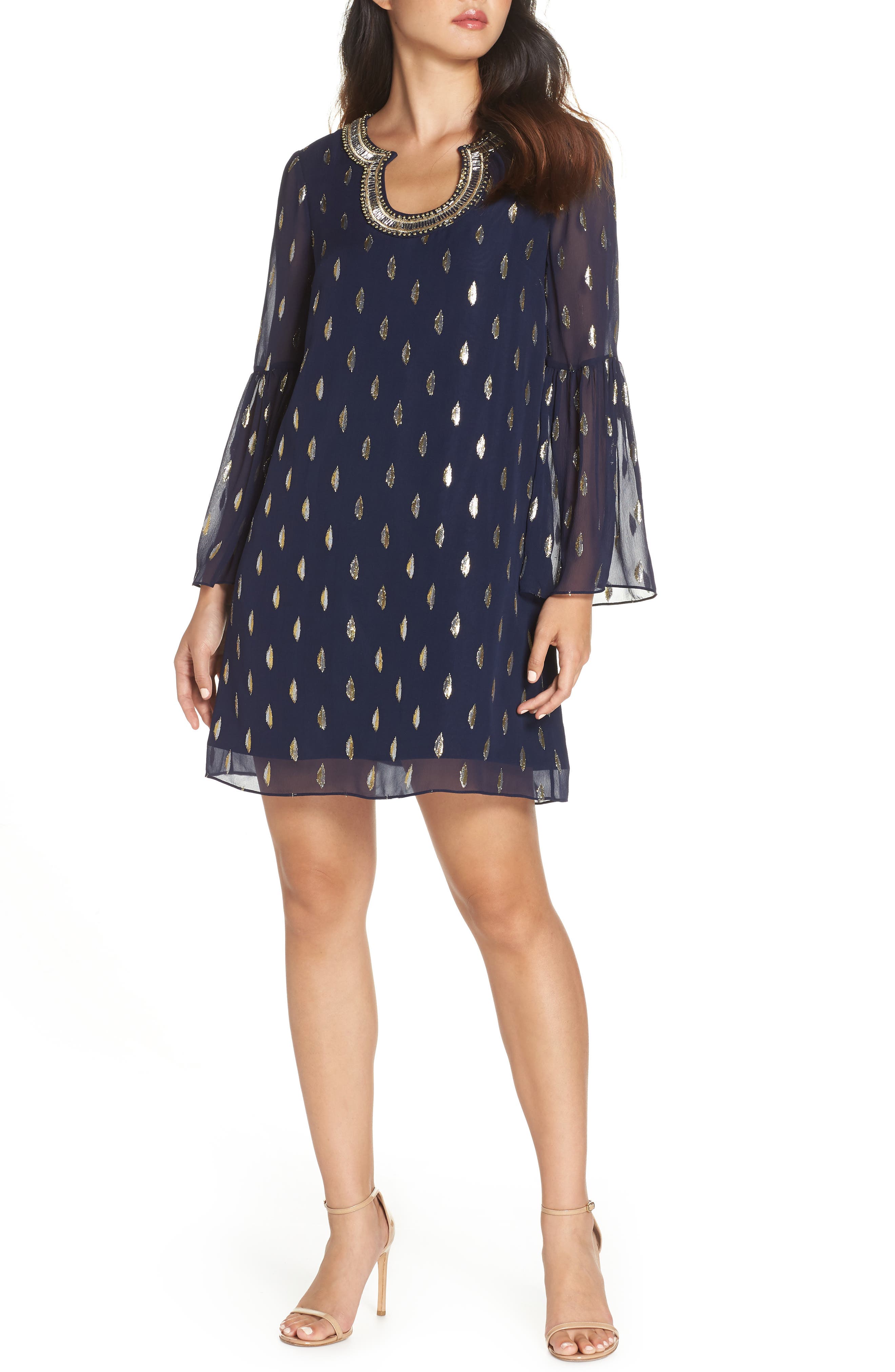 Lilly Pulitzer Amory Silk Shift Dress