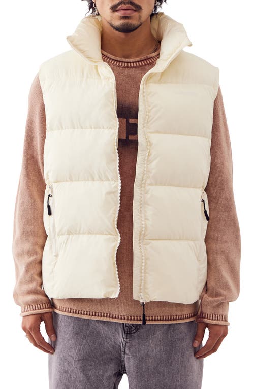 iets frans Puffer Vest in Ecru