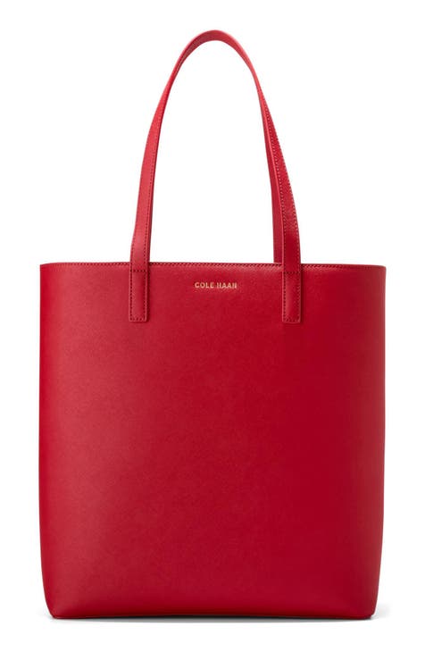 Cole haan large leather tote hotsell