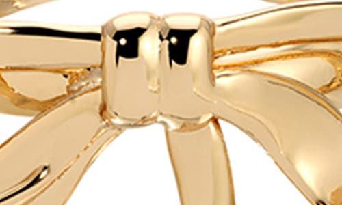 Shop Ettika Bow Organica Ring In Gold