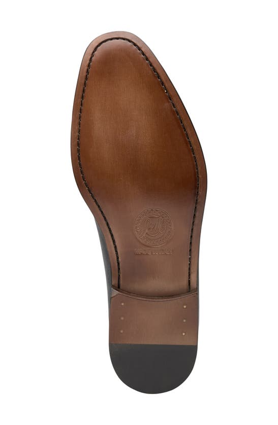 Shop Johnston & Murphy Collection Taylor Moc Toe Penny Loafer In Taupe Italian Suede