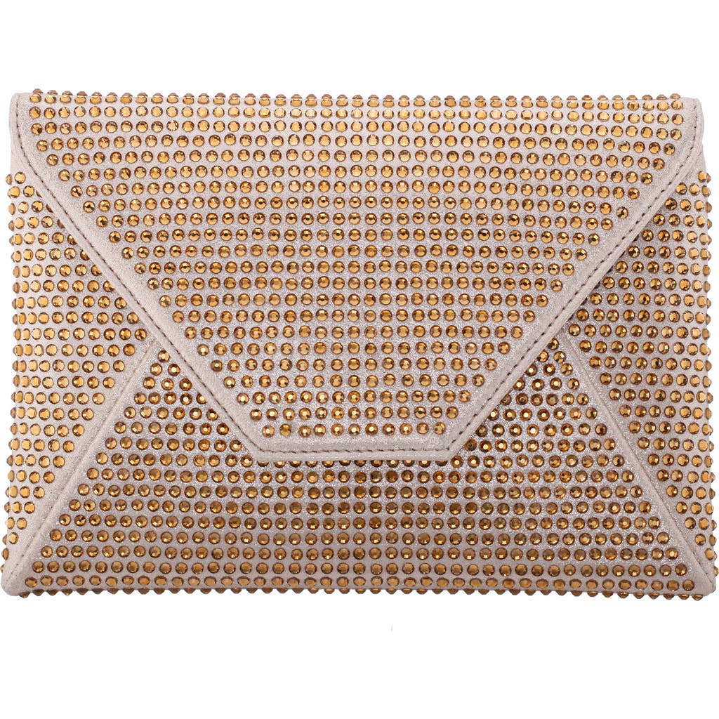 NINA NINA LORNA EMBELLISHED ENVELOPE CLUTCH