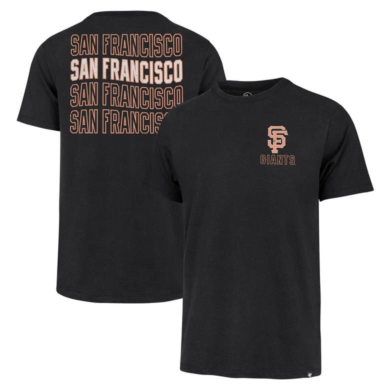47 ' Black San Francisco Giants Hang Back Franklin T-shirt