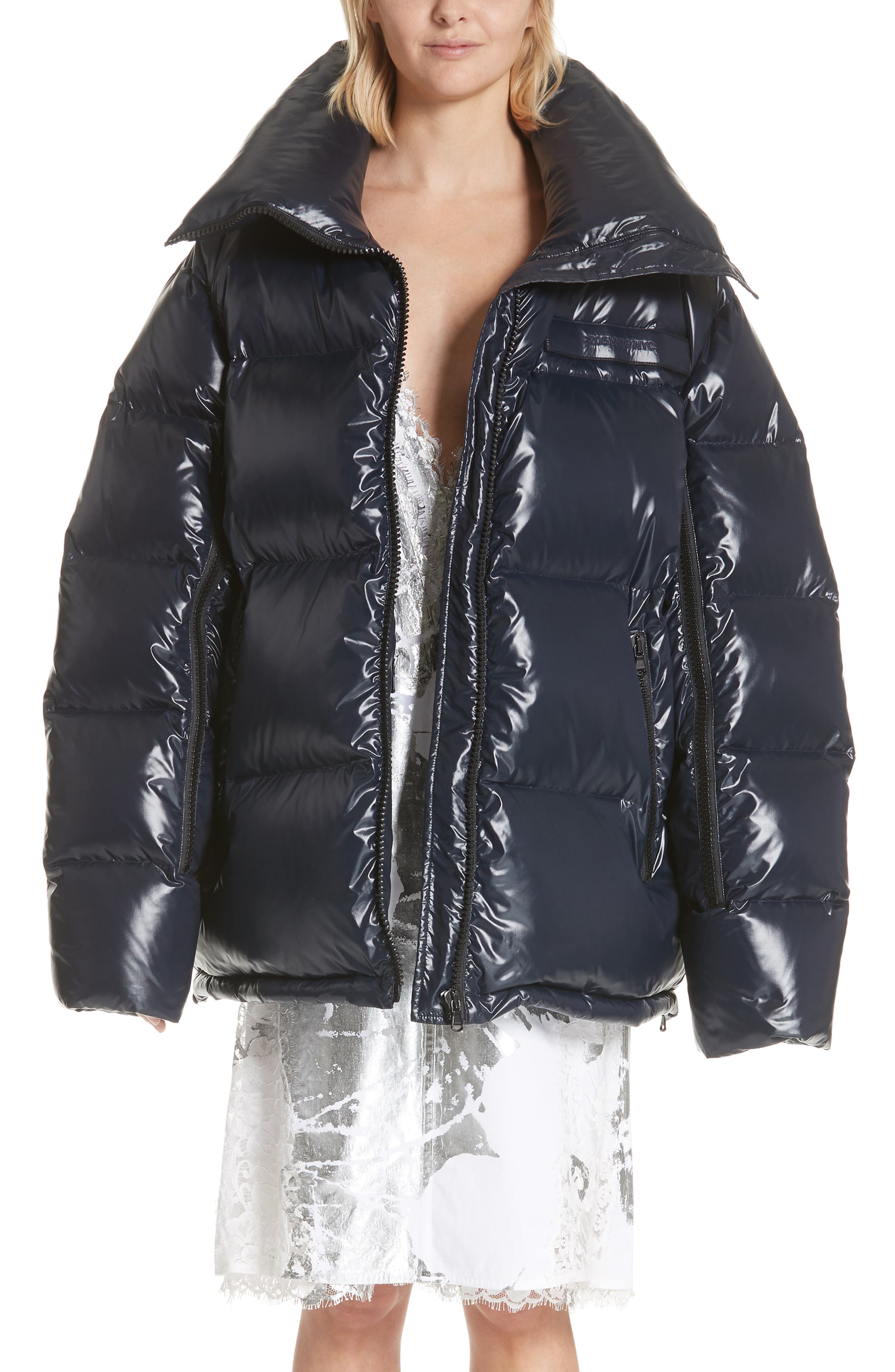 calvin klein 205w39nyc puffer jacket