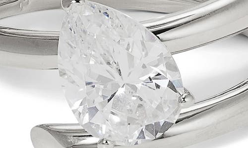 Nadri Farrah Wrap Ring In Rhodium