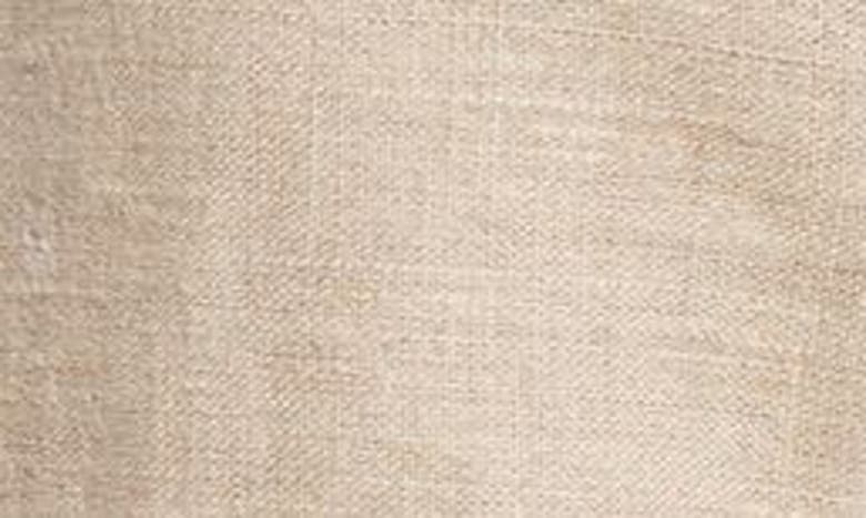 Bode Embroidered Trumpetflower Linen Pants In Tan