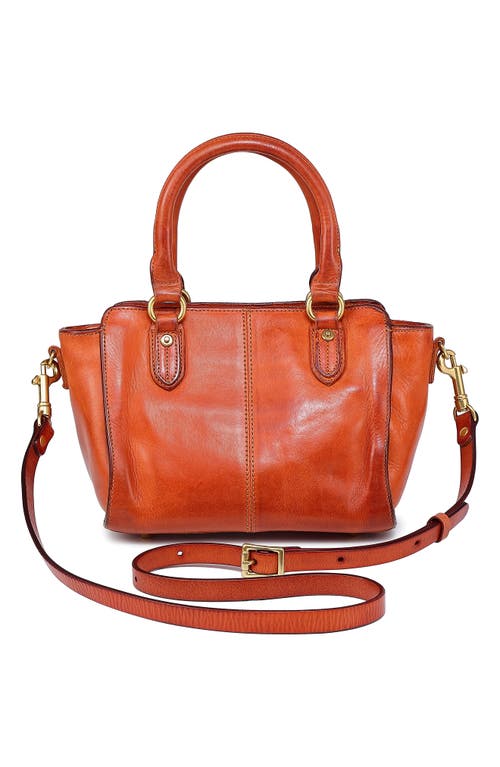 Old Trend Pansy Mini Satchel Bag In Caramel