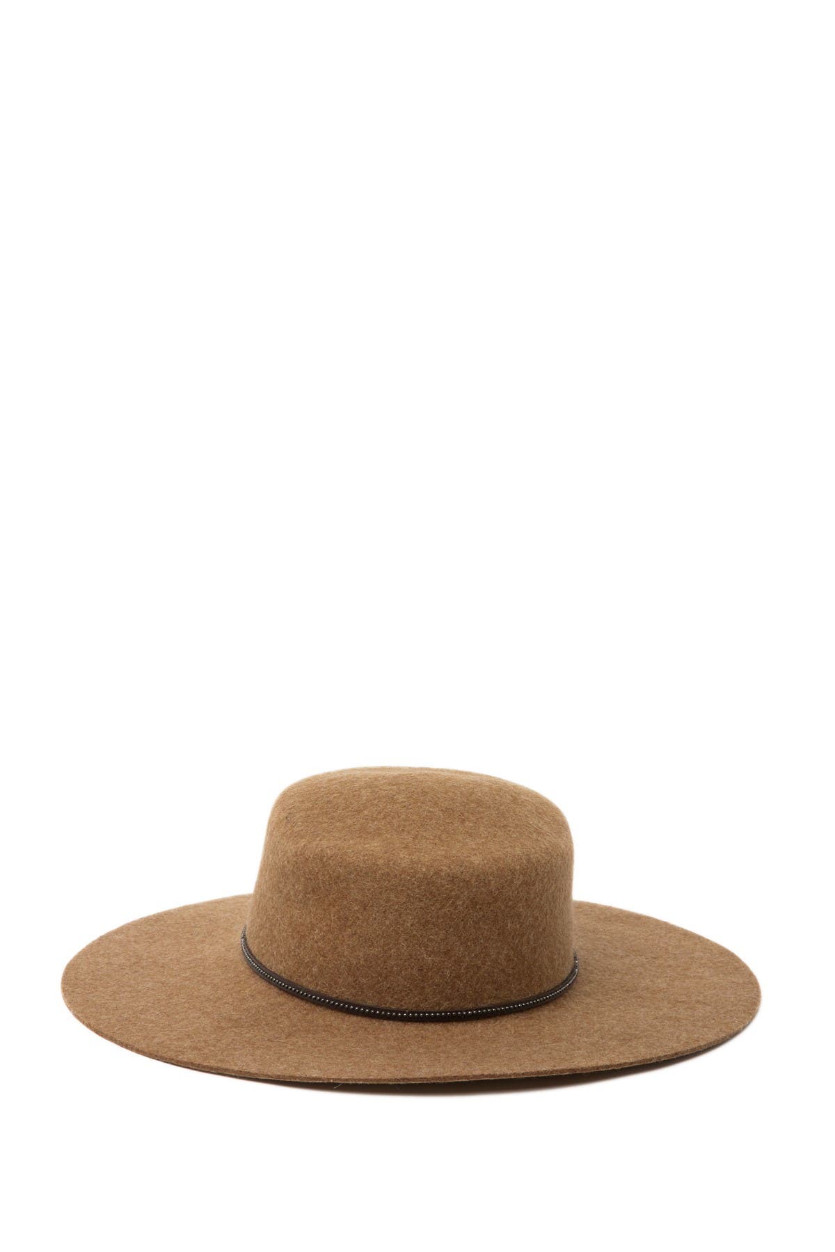 Frye Felt Boater Hat In Tumbleweed 