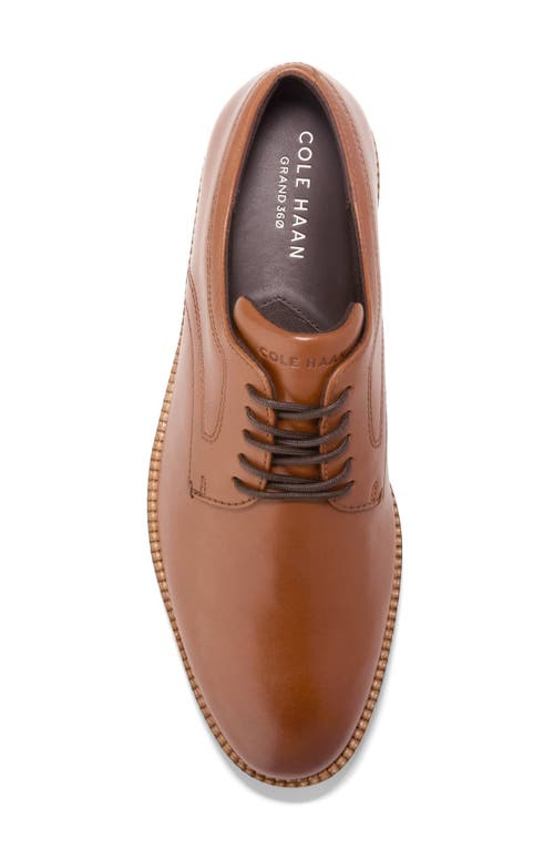 Cole Haan Men's Flex Grand Wingtip Lace-up Shoe In British Tan/ivory