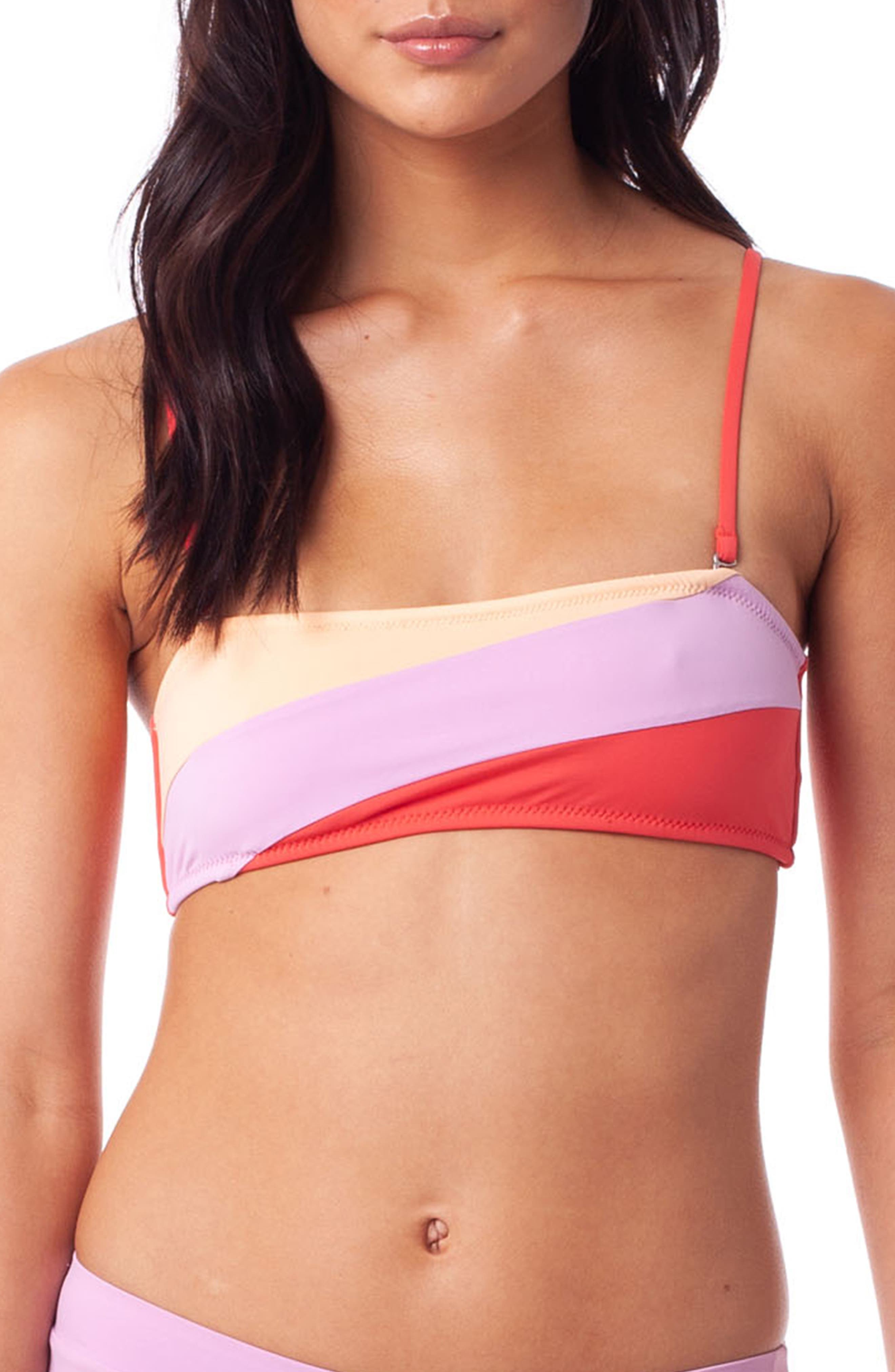 Rhythm North Shore Bandeau Bikini Top