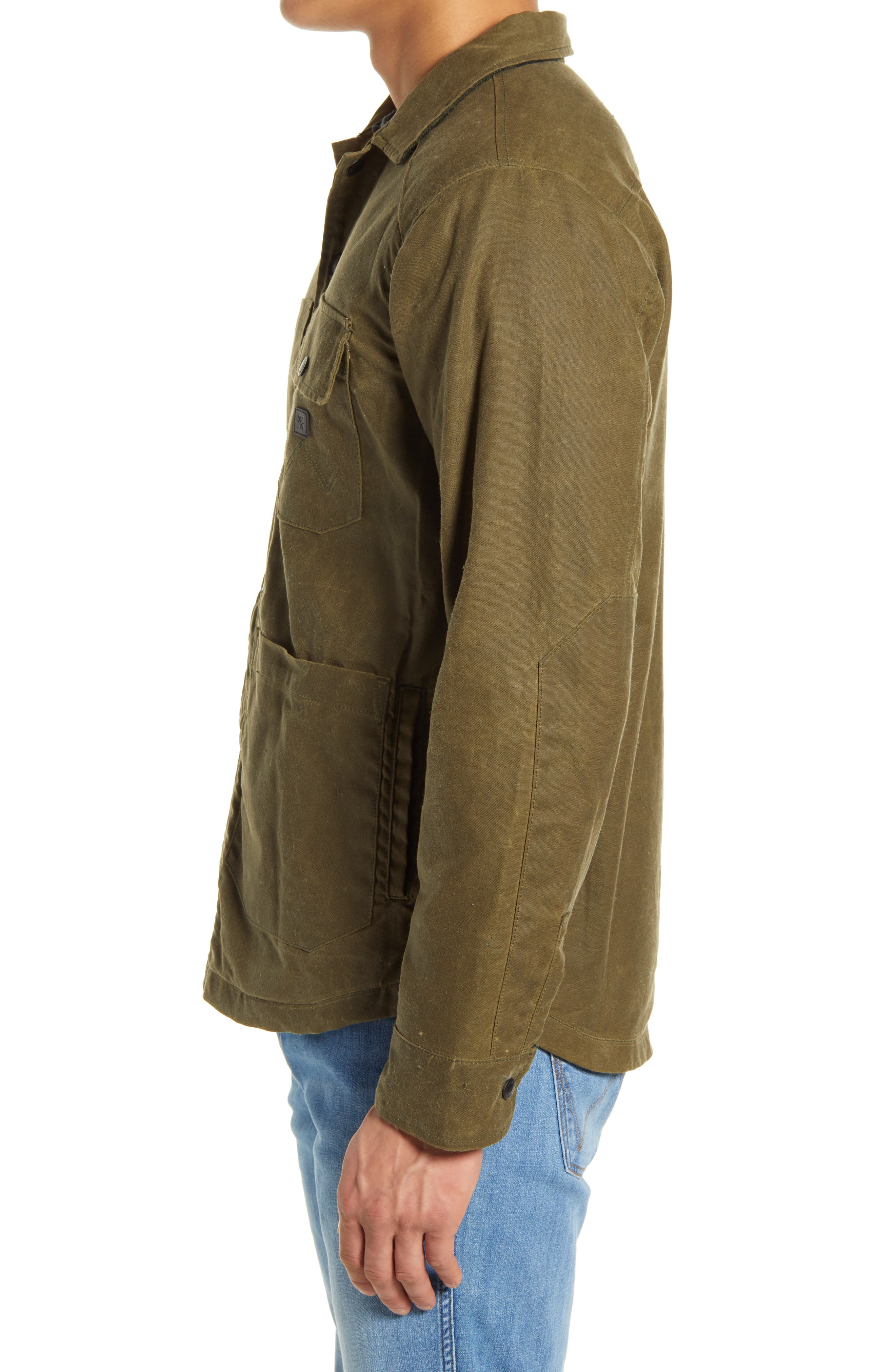 wrangler denim chore coat