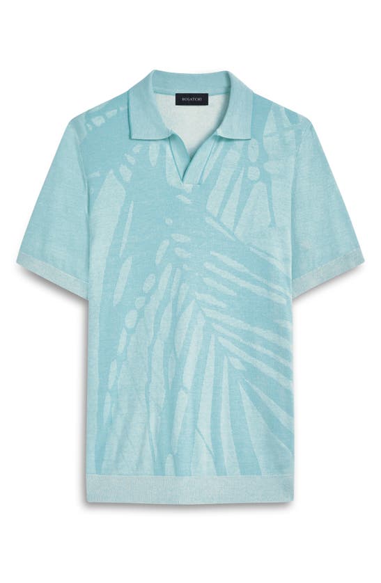 Shop Bugatchi Johnny Collar Polo In Jade