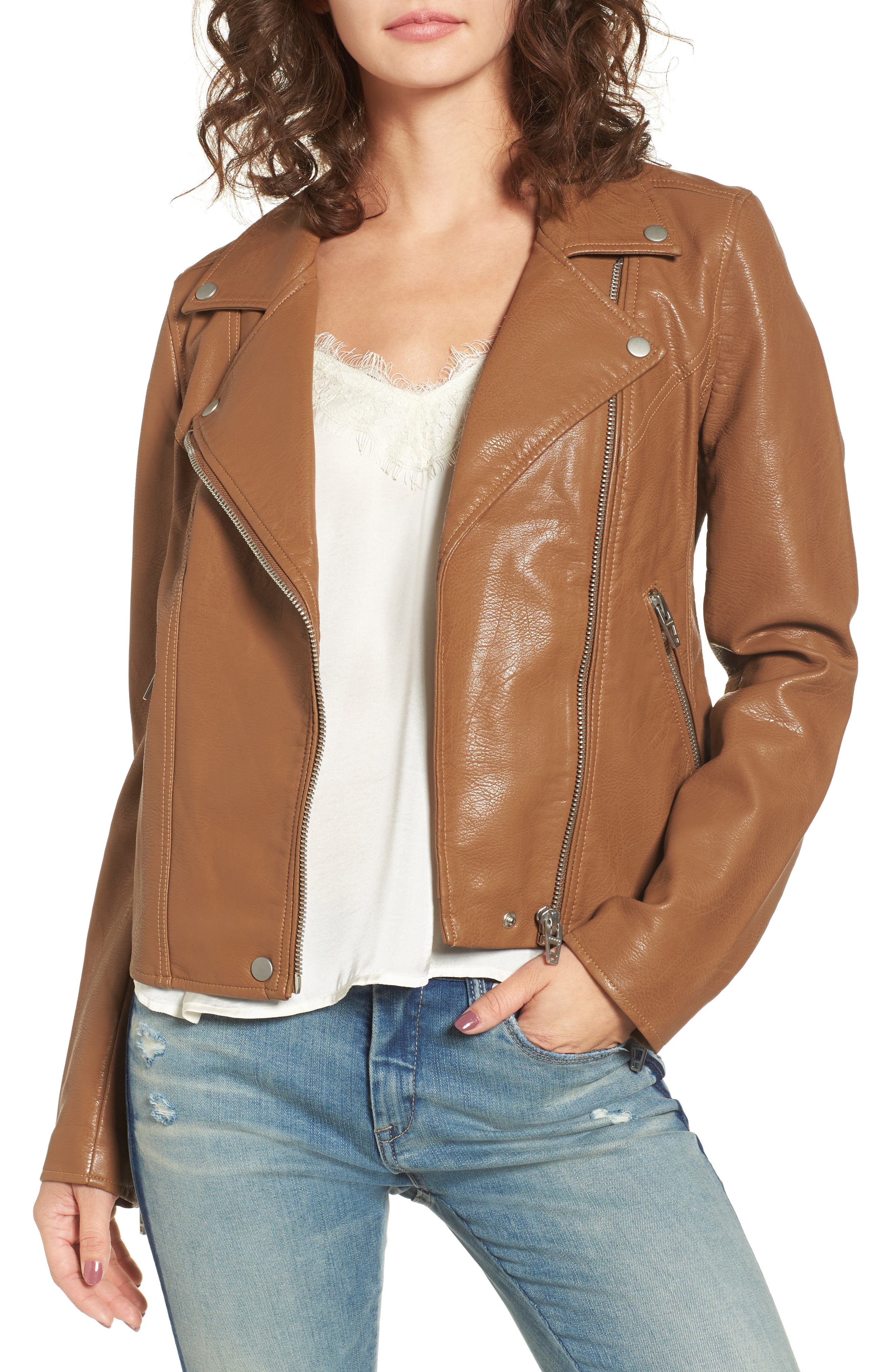 BLANKNYC Denim | Life Changer Faux Leather Moto Jacket | Nordstrom Rack