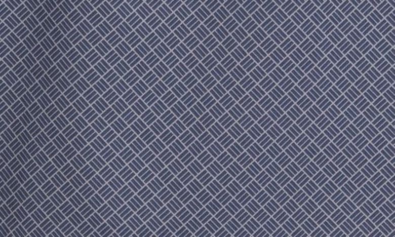 Travismathew Annual Champ Cotton Blend Button-up Shirt In Heather Blue Nights