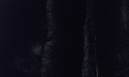 Donna Salyers Fabulous-furs Donna Salyers Fabulous Furs Back To Basics Faux Fur Bomber Jacket In Black