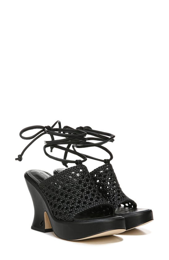 Circus Ny Paislie Ankle Tie Sandal In Black