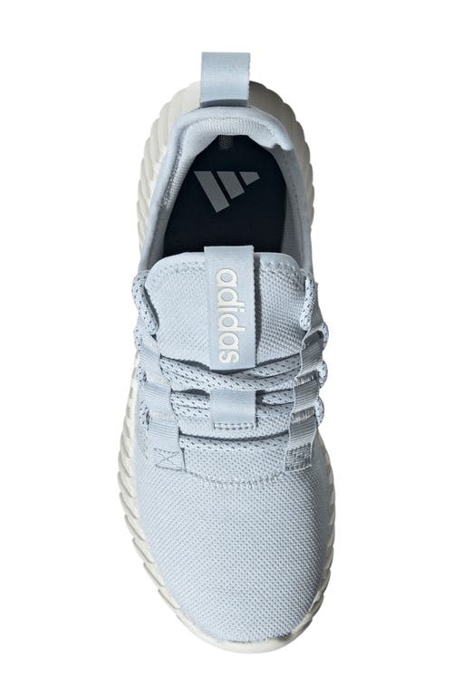 Adidas Originals Adidas Kaptir Flow Running Shoe In Halo Blue/off White/silver