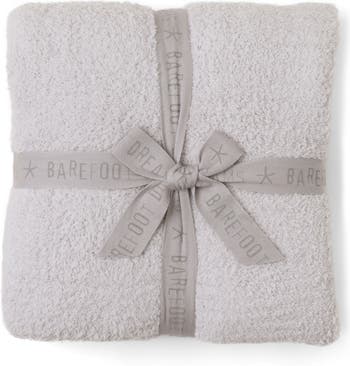 BAREFOOT DREAMS CozyChic Ribbed Cuddle Blanket, Full/Queen