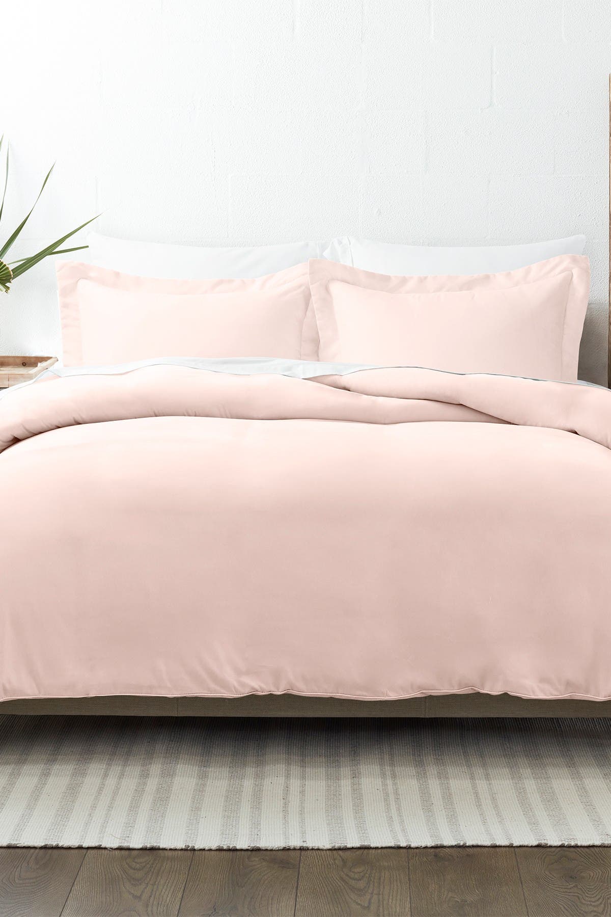 Ienjoy Home Home Collection Premium Ultra Soft 3-piece Duvet Cover Set In Blush