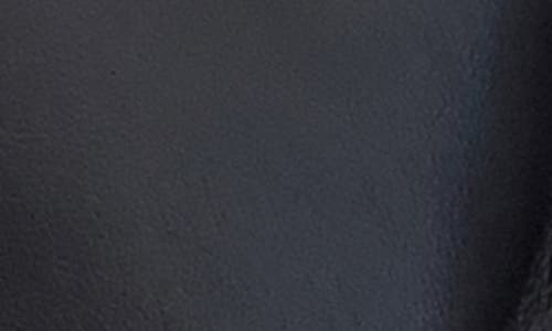 Karl Lagerfeld Paris Faux Shearling Bomber Jacket In Black