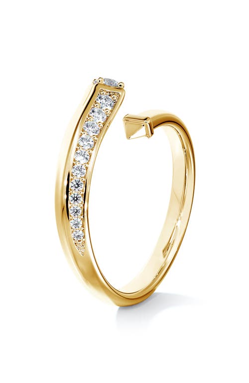 De Beers Forevermark Avaanti&trade; Pavé Diamond Ring in Yellow Gold