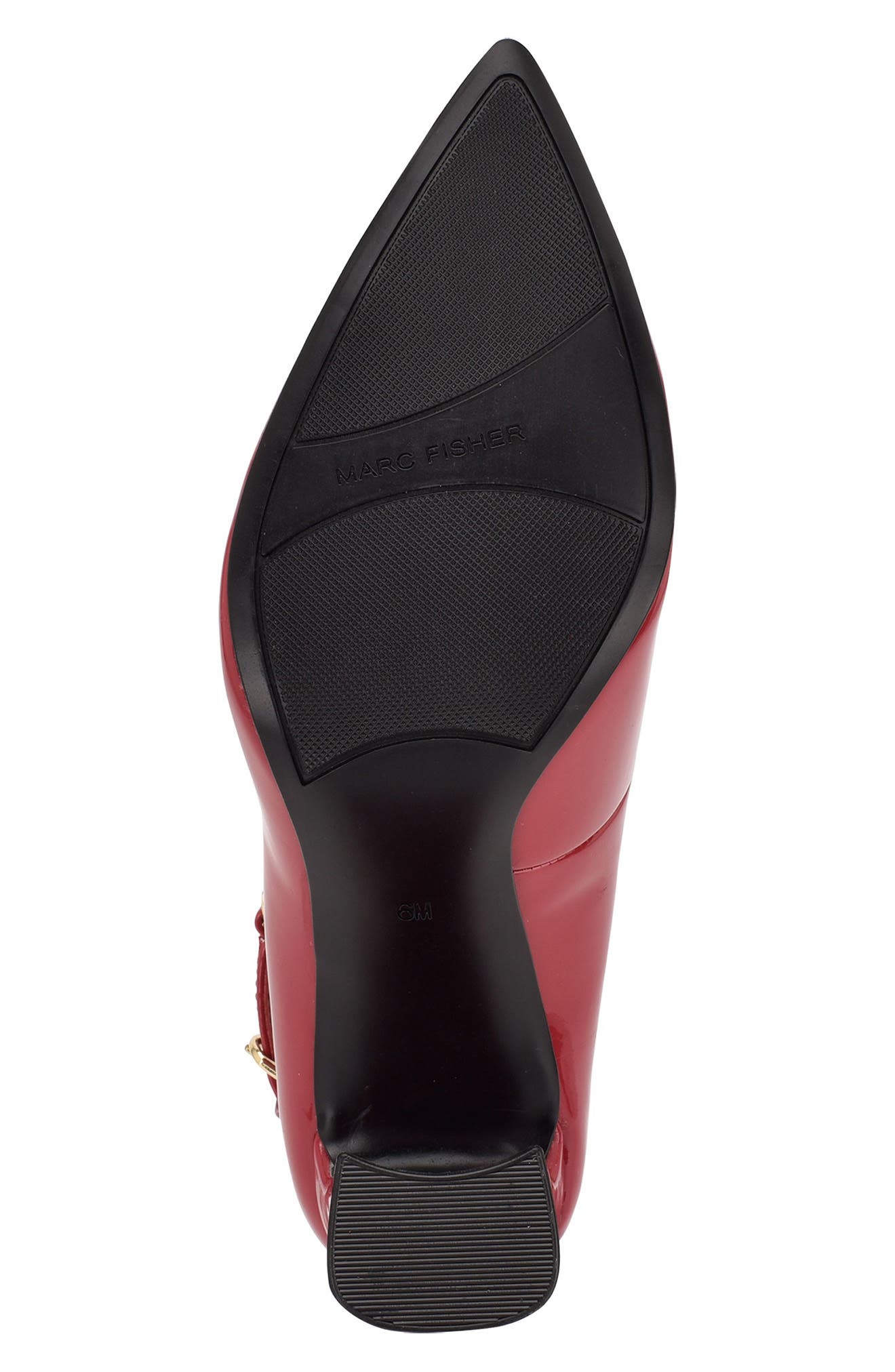 Marc Fisher Block Heel Ankle Strap Pump 