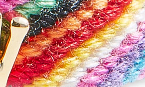 Baublebar Custom Woven Friendship Bracelet In Gold/multicolor
