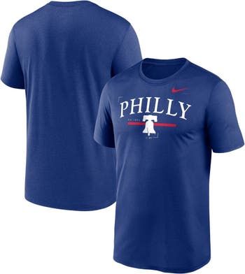 Men's Nike Red Philadelphia Phillies Team Wordmark T-Shirt