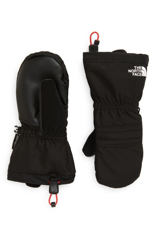 The North Face Kids' Montana Ski Water Repellent Mittens in Black