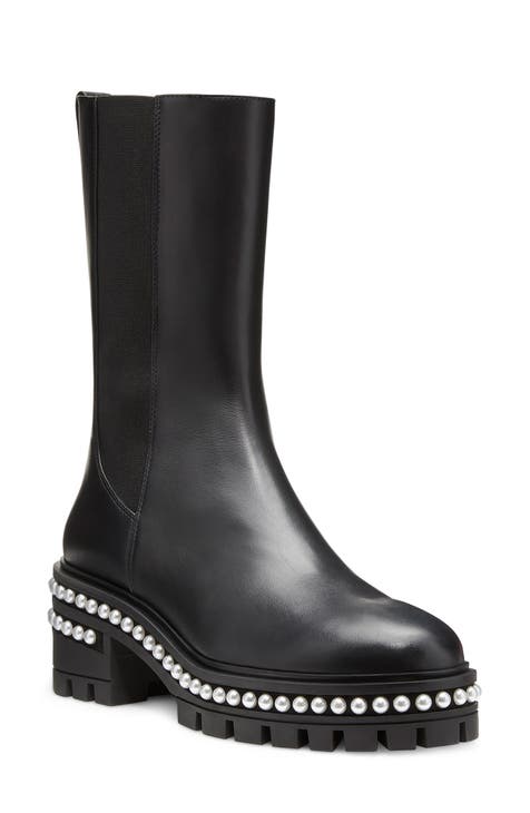 Stuart weitzman go hot sale west studded bootie