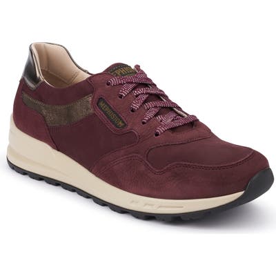 Mephisto Viktoria Sneaker- Burgundy