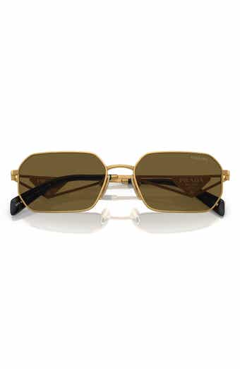 Prada 58mm best sale square sunglasses