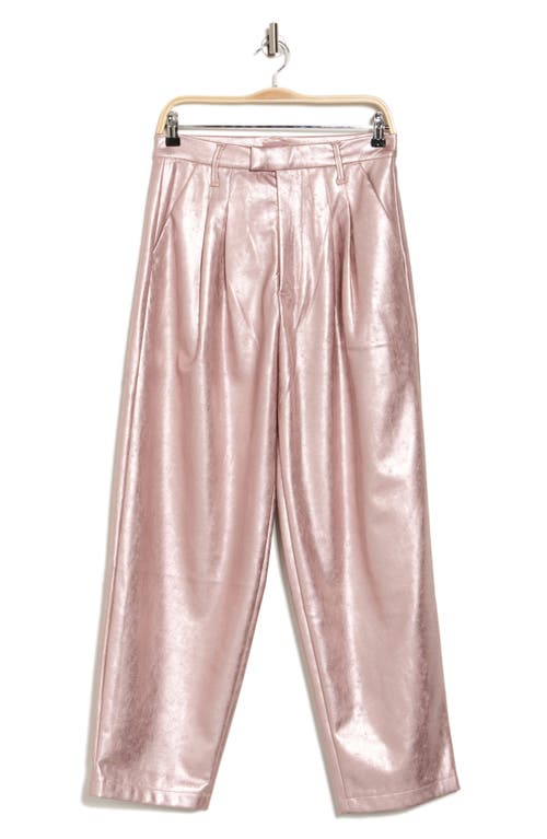 MOTHER MOTHER THE PLEATED METALLIC STARLET PANTS