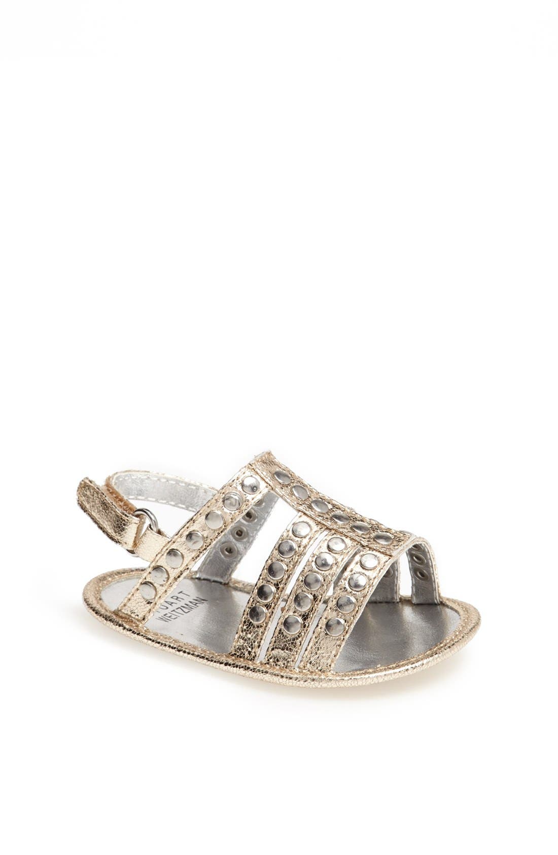 Stuart Weitzman Studded Sandal (Baby & Walker) Nordstrom