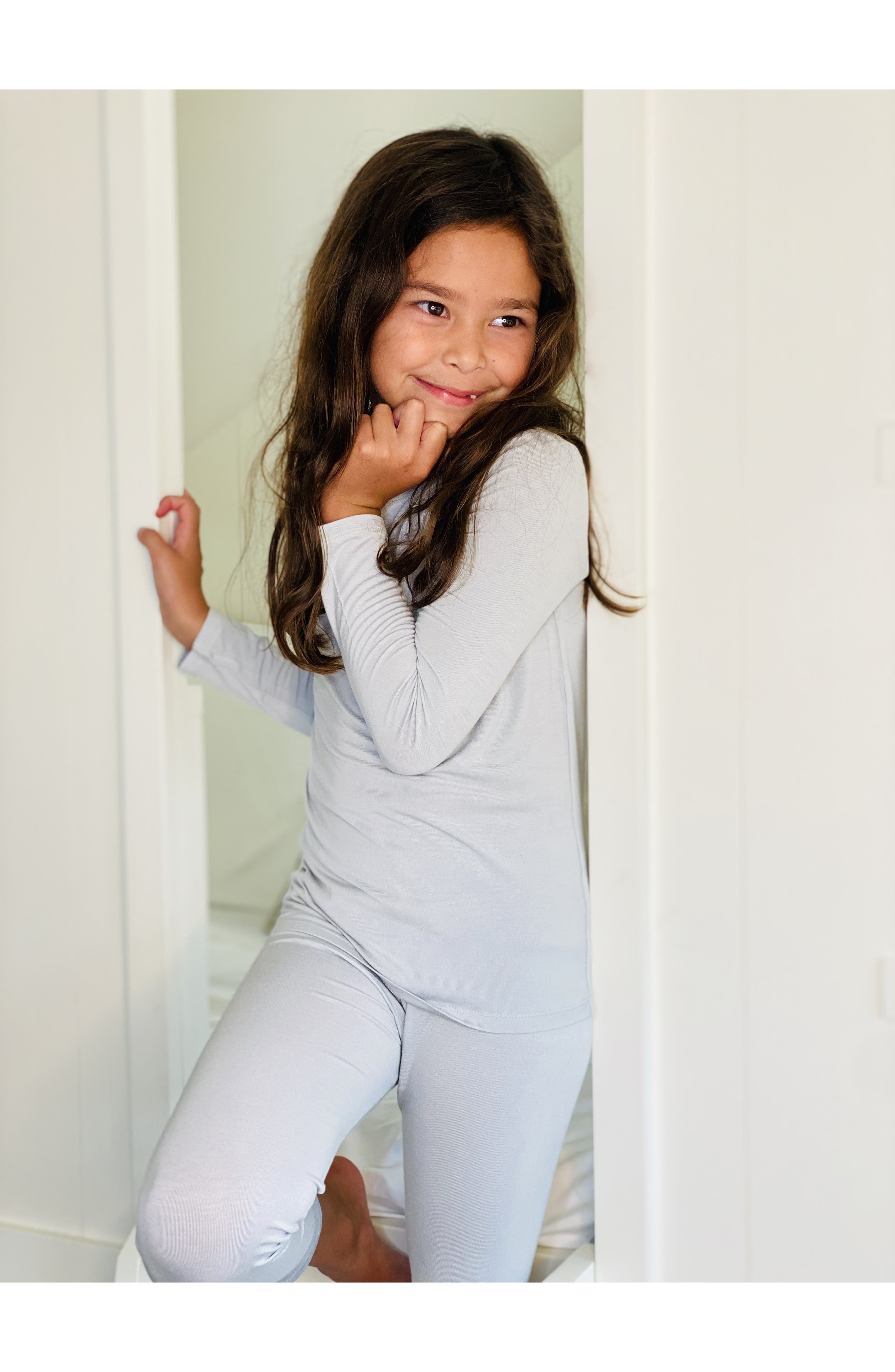 Bellabu Bear Kids' Two-Piece Fitted Pajamas | Nordstrom