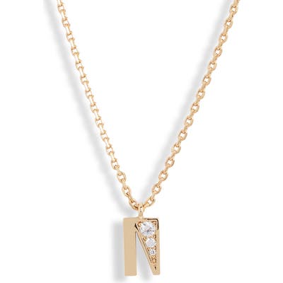 Kate Spade New York Mini Initial Pendant Necklace