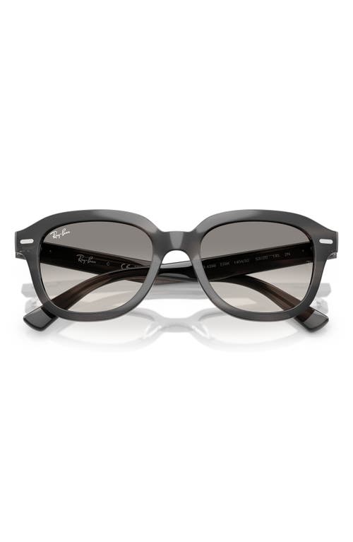 Ray Ban Erik Sonnenbrillen Grau Gestreift Fassung Grau Glas 53-20 In Striped Grey