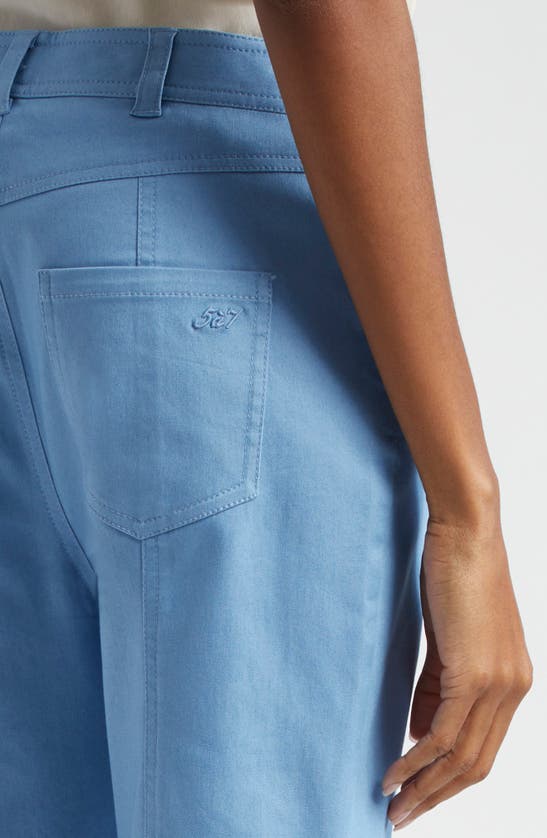 Shop Cinq À Sept Shailene Flare Pants In Blissful Blue