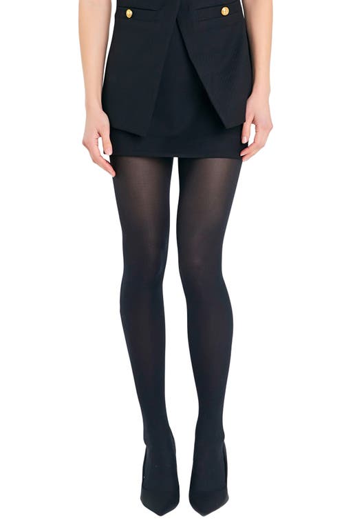 Shop Endless Rose Twill Miniskirt In Black