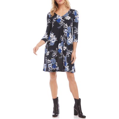 Karen Kane Tessa Floral Dress, Blue