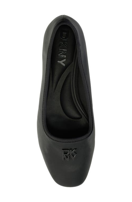 Shop Dkny Daine Ballet Flat In Black