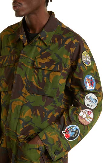 Off-White Men's Camo Patch Jacket | Nordstrom