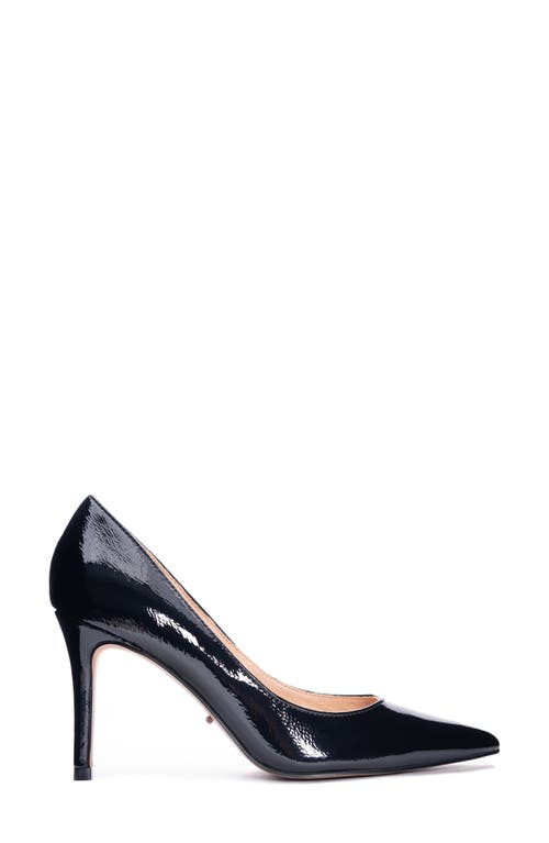 Shop 42 Gold Rafee Liquid Patent Pointed Toe Pump In Black Patent