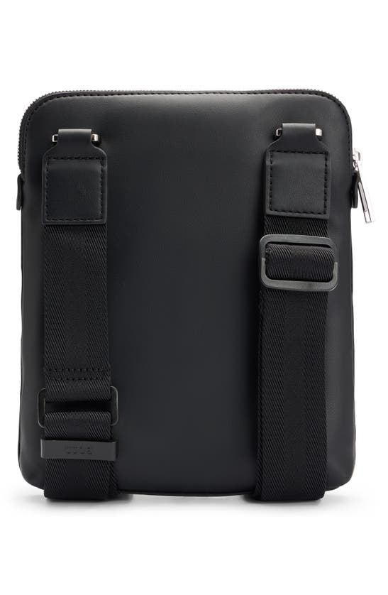 Shop Hugo Boss Ray Envelope Backpack In Black